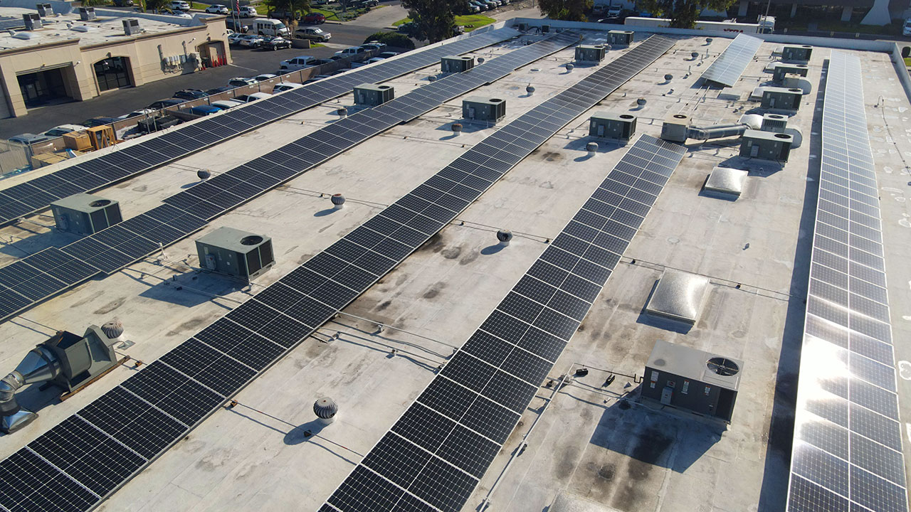 solar panel roof top inspection in el cajon california