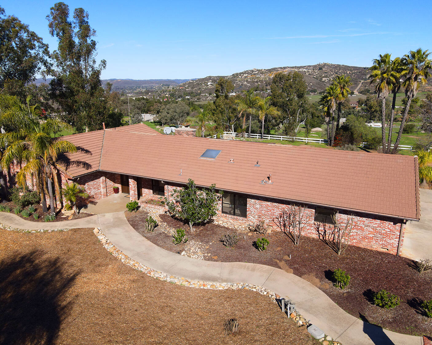 Ramona California real estate drone photography