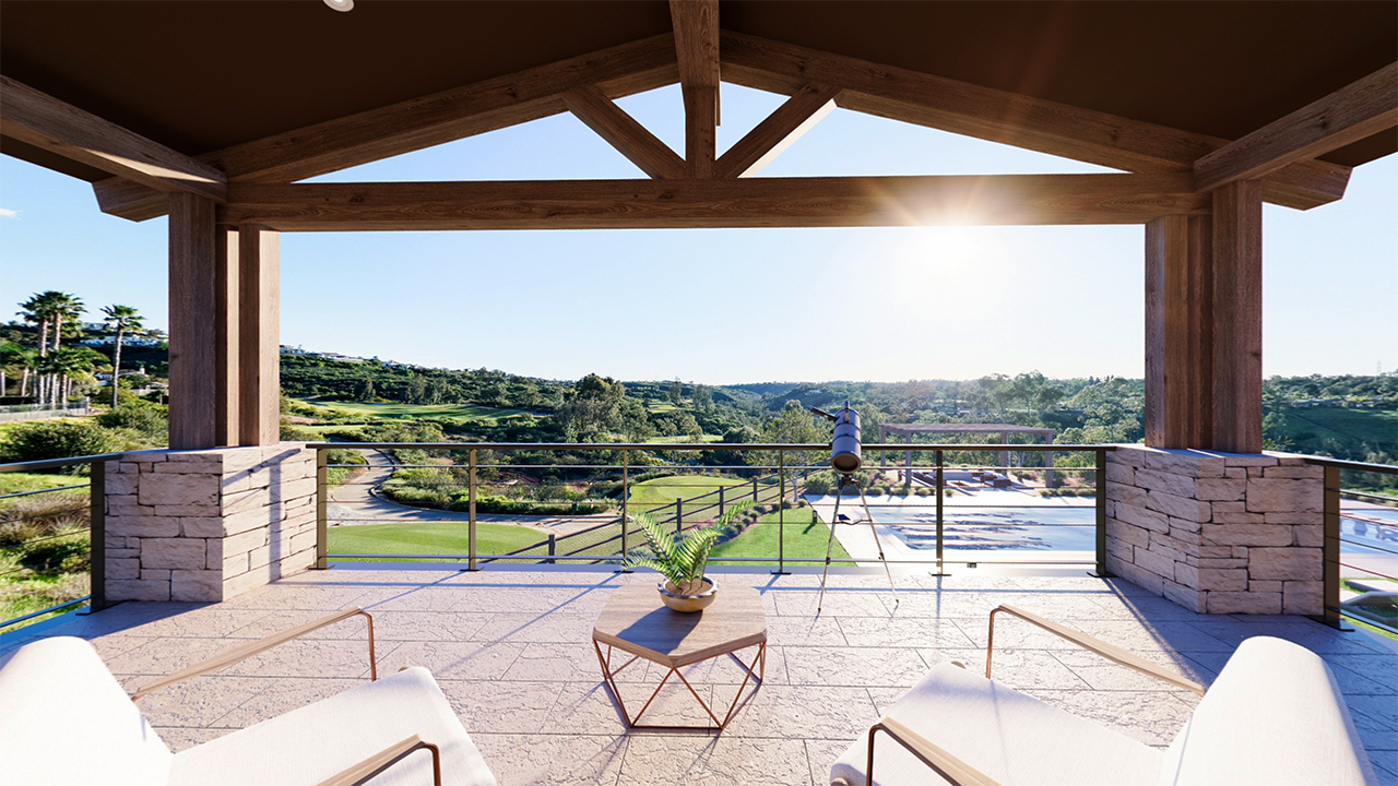 drone photography rancho santa fe for architects