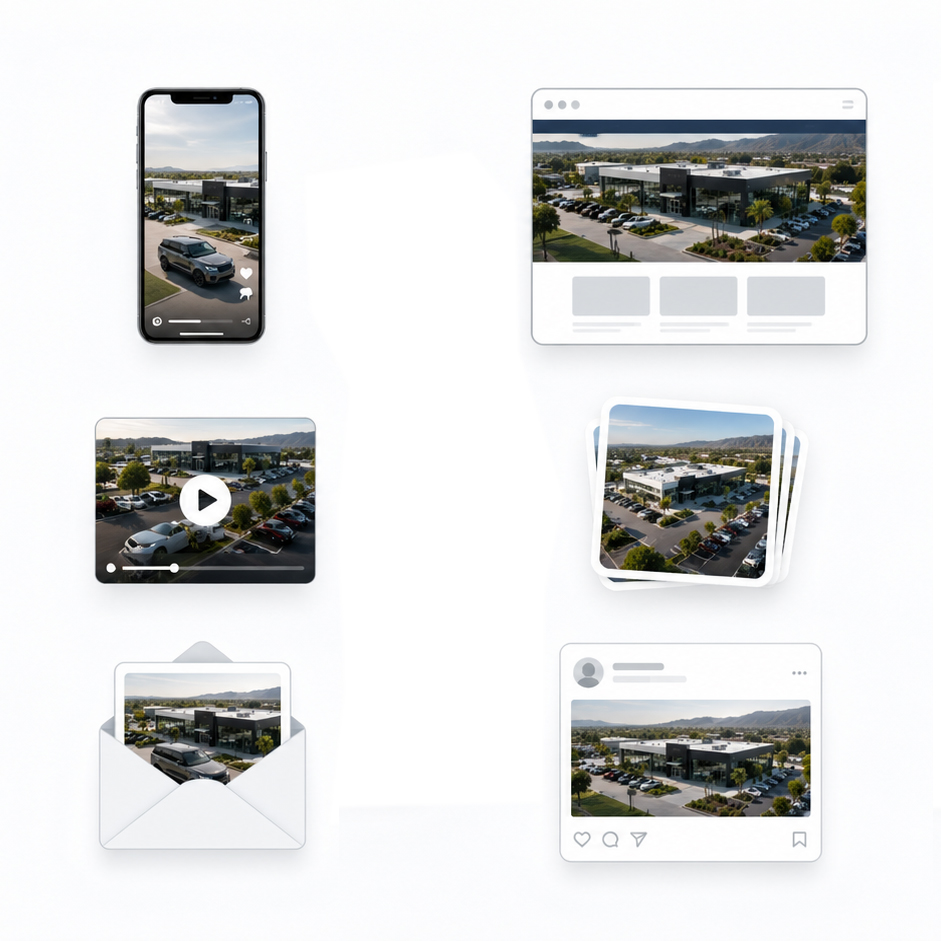 One Dealership Shoot, Multiple Marketing Uses