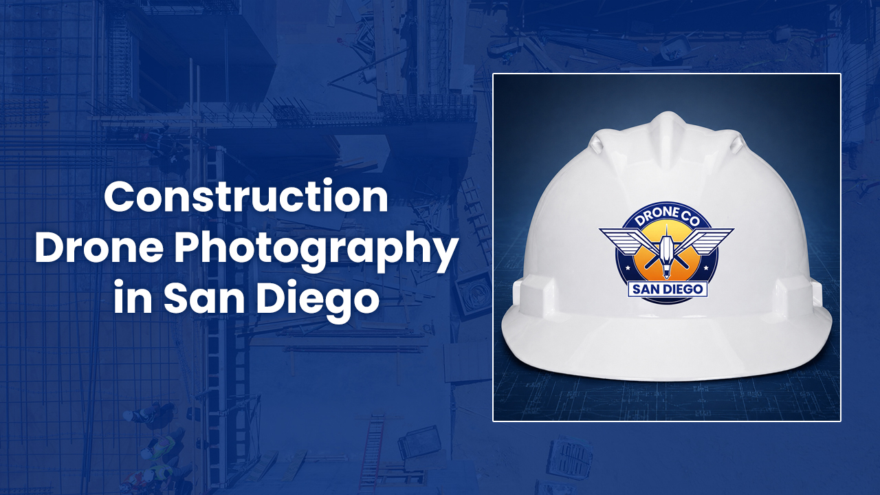construction drone photography in san diego